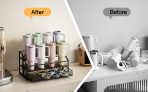 Tumbler Organizer Racks