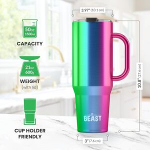Beast 50 oz Tumbler Stainless Steel