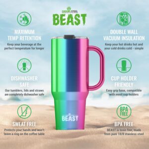 Beast 50 oz Tumbler Stainless Steel