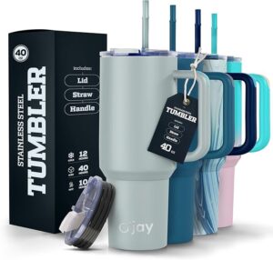 O JAY Insulated 40oz Tumbler