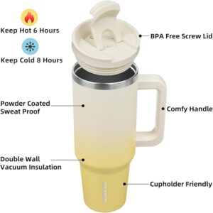 BJPKPK 40 oz Tumbler With Handle