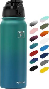 Fanhaw 20 Oz Insulated Stainless Steel Water Bottle