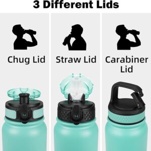 Oldley Insulated Water Bottle 20oz for Adults Kids