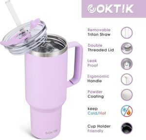 COKTIK 40 oz Tumbler With Handle