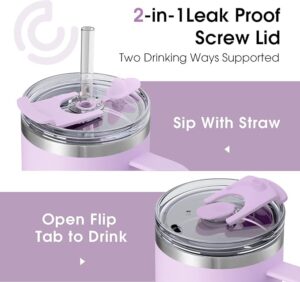 COKTIK 40 oz Tumbler With Handle