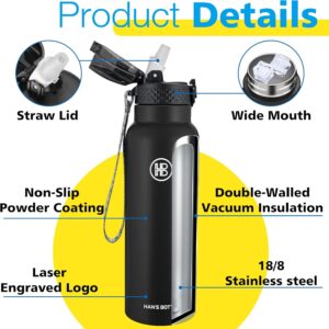 Han s Bottle Sports Water Bottle - 24 Oz