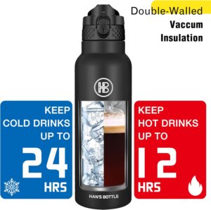 Han s Bottle Sports Water Bottle - 24 Oz